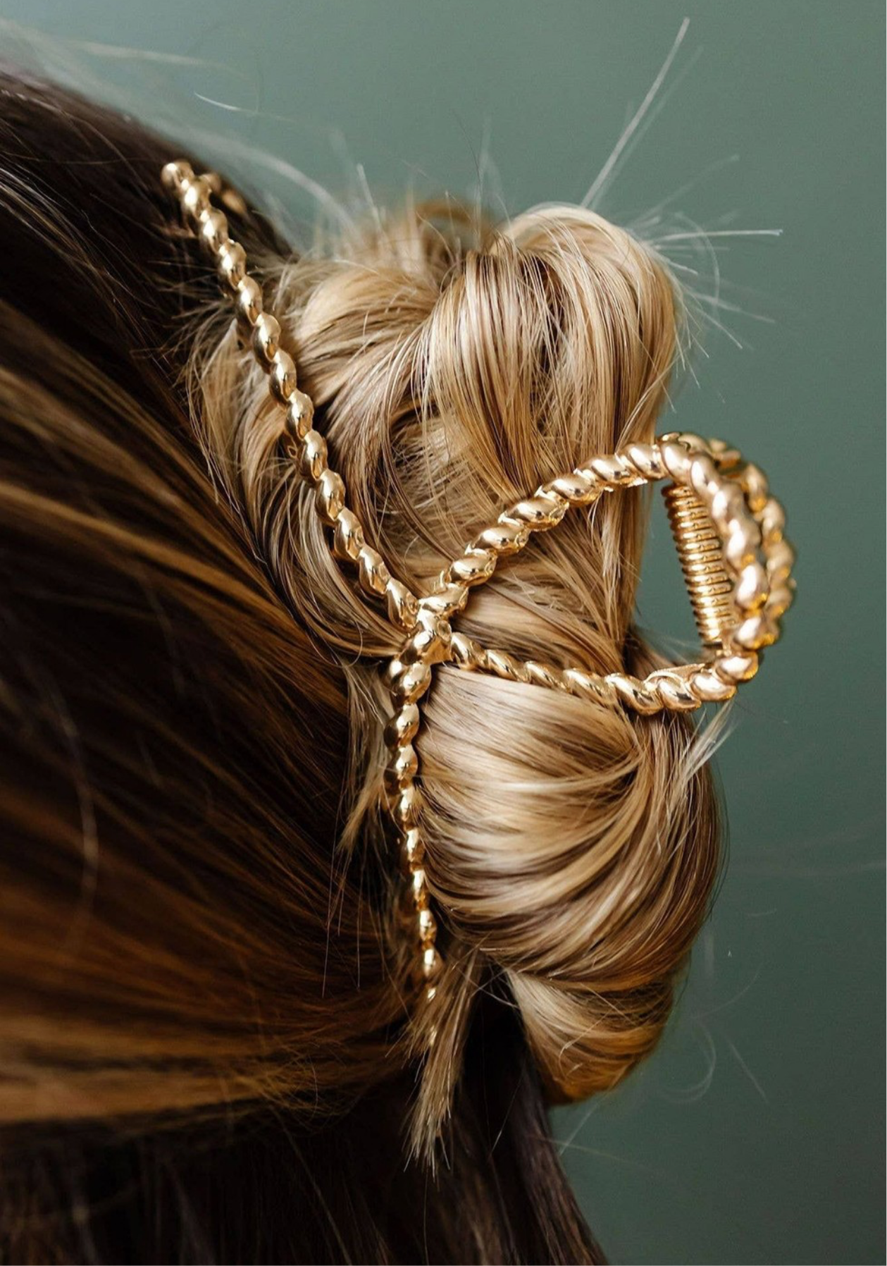 Beautiful Rope Hair Clip (IN STOCK)